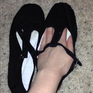 Black T Strap Mary Janes